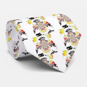 Happy Birthday wünschen Ihnen einen schönen Tag Krawatte (Gerollt)