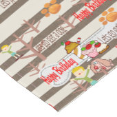 Happy Birthday Wünschen nach einem Hund-Tischläufe Kurzer Tischläufer (Ecke)