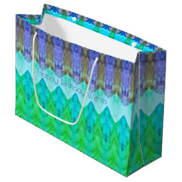 Happy Birthday wünscht große Papiergeschenktasche Große Geschenktüte