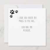 Happy Birthday wünscht Katzen Ankündigung (Rückseite)