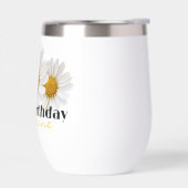 Happy Birthday Yellow Name White Daisies (Links)