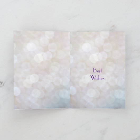 Happy Birthday Yoga Lady Design Card Karte (Innenseite)