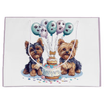 Happy Birthday Yorkie Dog