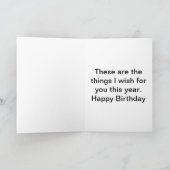 Happy Birthday Yosemite National Park (C) Karte (Innenseite)