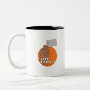 Happy Birthday Zweifarbige Tasse