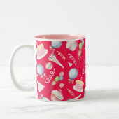 Happy Birthday Zweifarbige Tasse (Links)