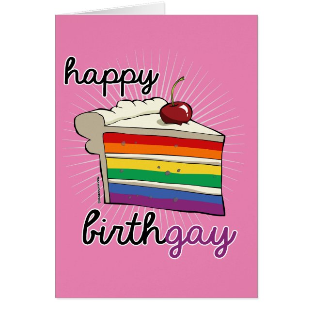 Happy Birthgay (Vorne)