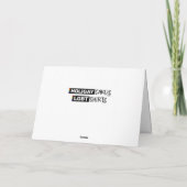 Happy Birthgay Card Karte (Rückseite)