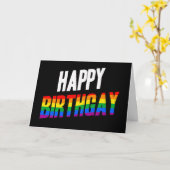 Happy Birthgay Card Karte (Gelbe Blume)