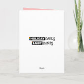 Happy Birthgay Card Karte (Rückseite)