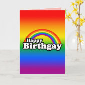 Happy Birthgay Card Karte (Gelbe Blume)