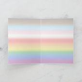 Happy Birthgay Card (Progress Pride) Karte (Innenseite)