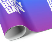 Happy Birthgay Geschenkpapier (Rolleneckpunkt)