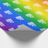 Happy Birthgay Geschenkpapier (Ecke)