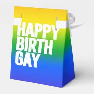 Happy Birthgay Geschenkschachtel