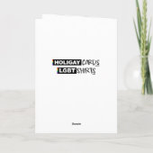 Happy Birthgay Karte (Rückseite)