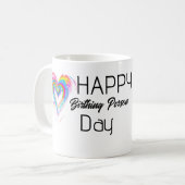 Happy Birthing Person Day Tasse (Vorderseite Links)