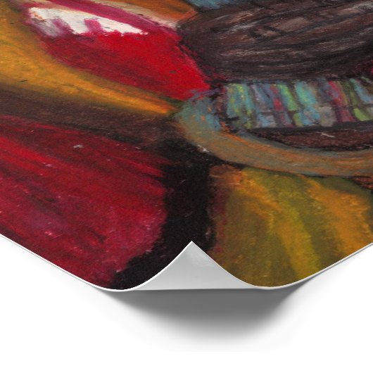 HAPPY BLACK HISTORY MONTH COLLAGE Poster (Ecke)