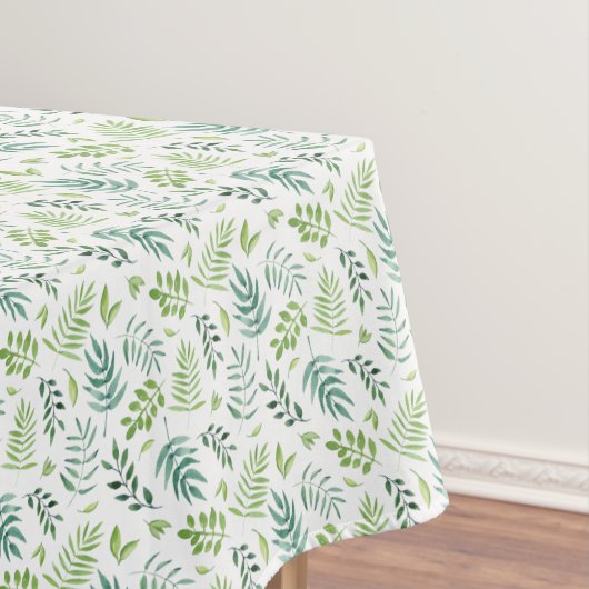 Happy-Blätter-Tischdecken Tischdecke (Beispiel)