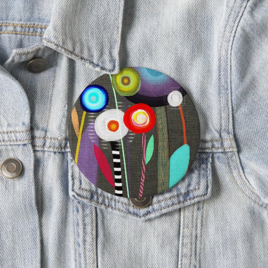 Happy Blooming Flora Brooch Button (Beispiel)