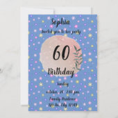 Happy blooming flower einladung (Rückseite)