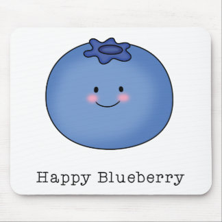 Happy Blueberry Mousepad