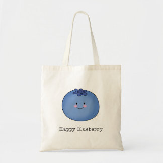 Happy Blueberry Tragetasche