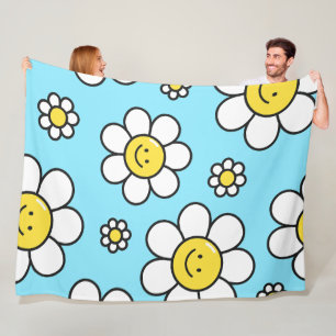 Happy Blume 60x80 Fleece Blanket