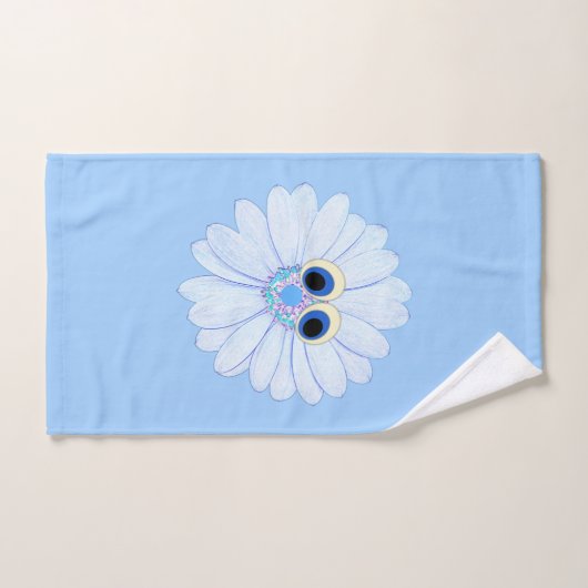 Happy Blume Badhandtuch Set (Handtuch)