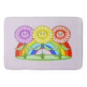 Happy Blume Bath Mat Badematte (Vorderseite)