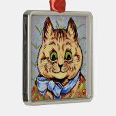 Happy Blume Cat von Louis Wain Ornament (Rechts)
