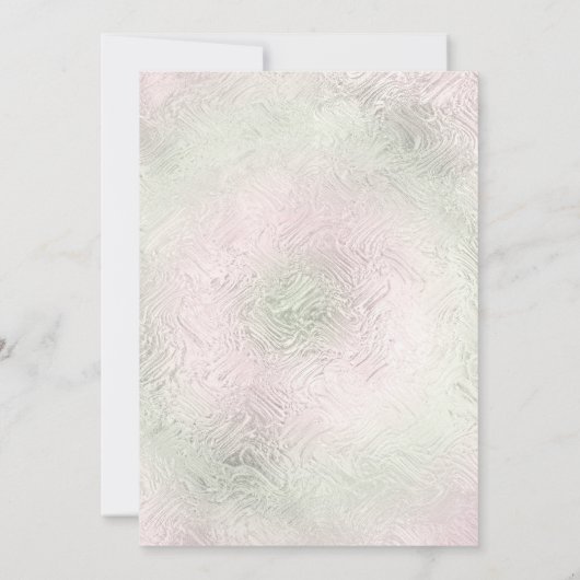 Happy Blume Geburtstagsparty Einladung (Rückseite)