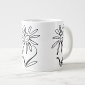 HAPPY BLUME Jumbo Tasse (Vorderseite Rechts)