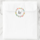 Happy Blume Monogram Stickers (Tasche)