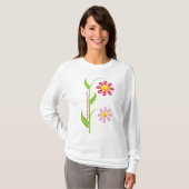Happy Blume Mother's Day Custom T - Shirt (Vorne ganz)