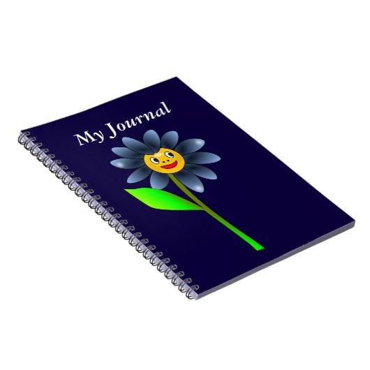 Happy Blume Notebook Notizblock (Rechte Seite)