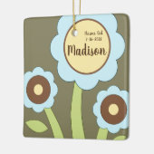 Happy Blume Ornament Square (Links)