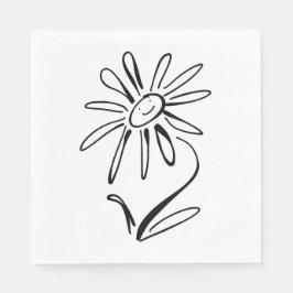 HAPPY BLUME Paper Napkin Serviette