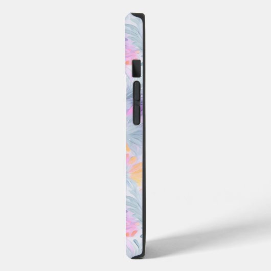 Happy Blume Pastels Case-Mate iPhone Hülle (Rückseite / Links)