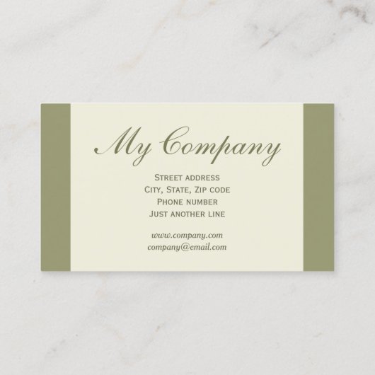 Happy Blume Sweet Girls in Blume Kopf CC1216 Visitenkarte (Rückseite)