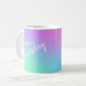 Happy Blursday Funny Two-Sided Tasse (Vorderseite Links)