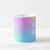 Happy Blursday Funny Two-Sided Tasse (Mittel)