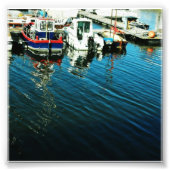 Happy Boats Fotodruck (Vorne)