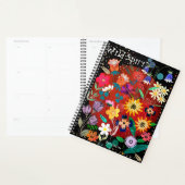 Happy Boho Blume Wild Spirit Zitat Journal Planer (Anzeige)