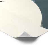 Happy Boho Cat Poster (Ecke)