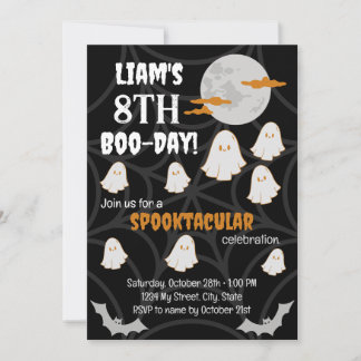 Happy Boo-Day Einladung