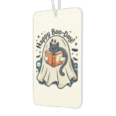 Happy Boo-Day Ghost Cat PNG - Spooky Cute Oversize Autolufterfrischer (Links)