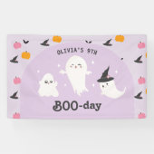 Happy Boo Day | Spooky BOO Day Celebration Banner (Horizontal)