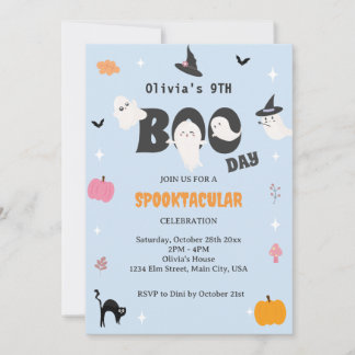 Happy Boo Day | Spooky BOO Day Celebration Einladung