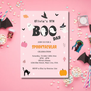 Happy Boo Day   Spooky BOO Day Celebration Einladung
